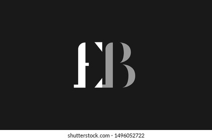 EB letter Logo Design Template Vector