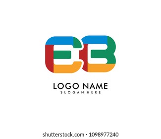  EB Letter Logo Template