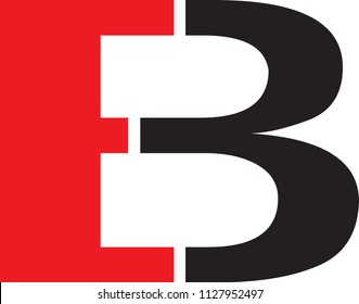 eb letter vector logo