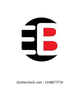 Eb Letter Vector Logo Stock Vector (royalty Free) 1148877776 