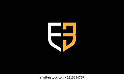 EB Logo Design , Initial Based EB Monogram