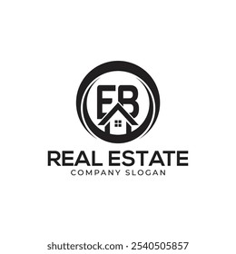 EB Plantilla de Logotipo Inmobiliario