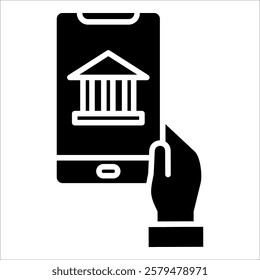 Ebanking Icon Element For Design
