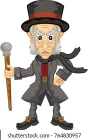 Ebenezer Scrooge The Main Character In A Christmas Carol.