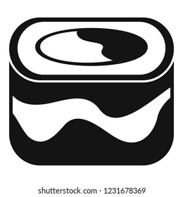 Ebi sushi icon. Simple illustration of ebi sushi vector icon for web design isolated on white background