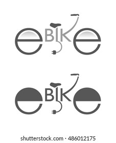 E-bike Sign, Symbol