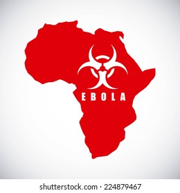 ebola graphic design , vector illustration