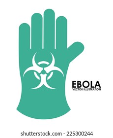 ebola graphic design , vector illustration