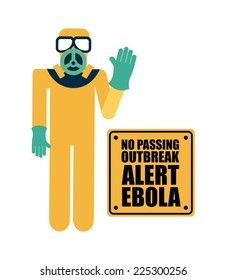 ebola graphic design , vector illustration