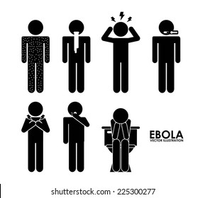 ebola graphic design , vector illustration