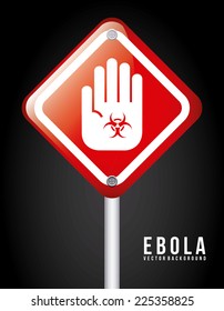 ebola graphic design , vector illustration
