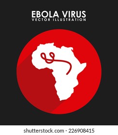 ebola graphic design , vector illustration