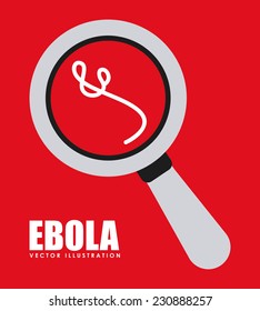 ebola graphic design , vector illustration
