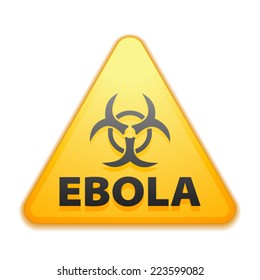Ebola hazard sign