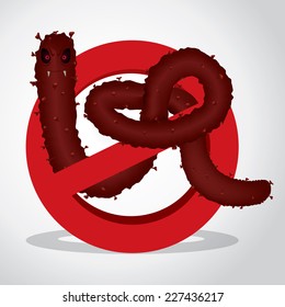 Ebola virus vector , stop ebola virus sign. Vector illustration