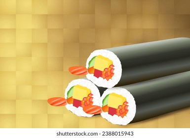 Ebomaki Setsubun Sushi Spring Background