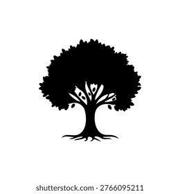 Ebony silhouette icon vector illustration.


