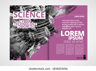 E-book application design, abstract technology concept with 3D rendering background