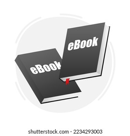 Ebook book download, support, help concept. Support, customer service, help, communication