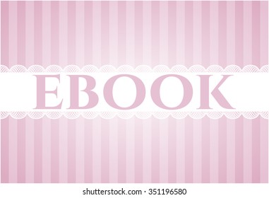 ebook card, poster or banner