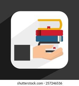 e-book concept design, vector illustration eps10 graphic 