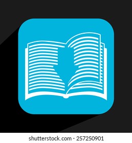 e-book concept design, vector illustration eps10 graphic 