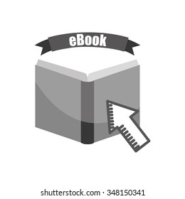 e-book concept design, vector illustration eps10 graphic 