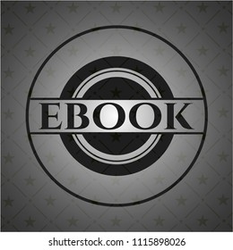 ebook dark emblem. Retro