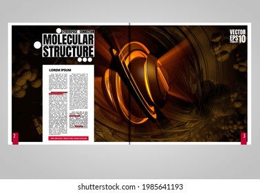 Diseño de libros electrónicos con concepto de tecnología abstracta 