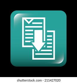 eBook design over  black  background, vector illustration