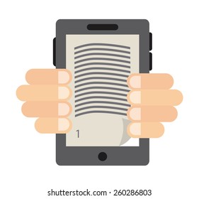 e-book design, vector illustration eps10 graphic 