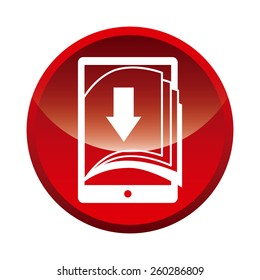 e-book design, vector illustration eps10 graphic 