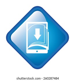 e-book design, vector illustration eps10 graphic 