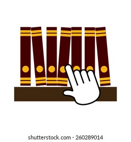 e-book design, vector illustration eps10 graphic 