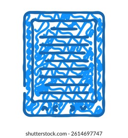ebook device doodle icon sketch vector. ebook device sign. isolated symbol illustration