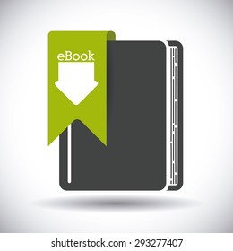 Ebook digital design, vector illustration eps 10.