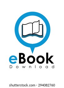 Ebook digital design, vector illustration 10 eps graphic