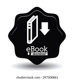 Ebook digital design, vector illustration eps 10