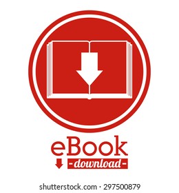 Ebook digital design, vector illustration eps 10
