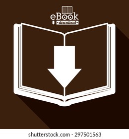 Ebook digital design, vector illustration eps 10