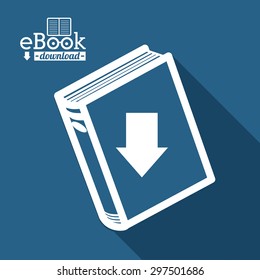 Ebook digital design, vector illustration eps 10