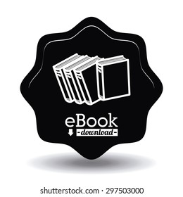 Ebook digital design, vector illustration eps 10
