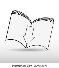 e-book download design 