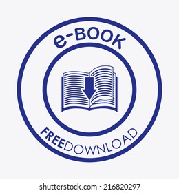 ebook graphic design  ,vector illustration