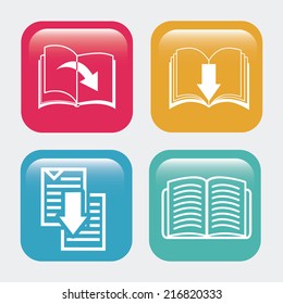 ebook graphic design  ,vector illustration