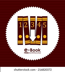 ebook graphic design  ,vector illustration
