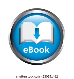 ebook graphic design , vector illustration