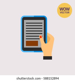 Ebook in Hand Icon