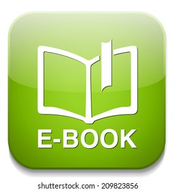 Ebook icon button download