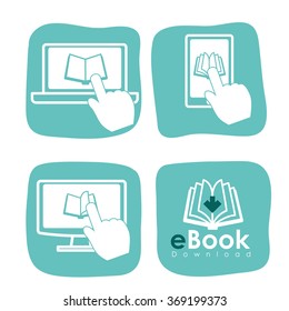 eBook icon design 